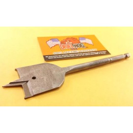 Drill Hog® 1-1/4 Spade Bit 1-1/4 Wood Drill Bit Boring Moly M7 Lifetime Warranty