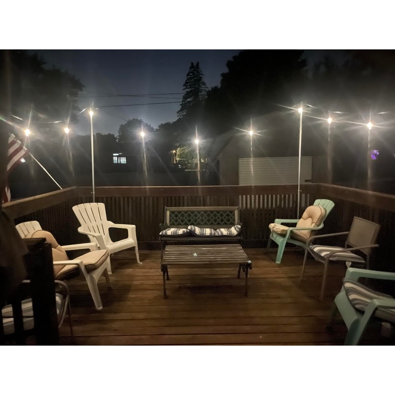 Brightech Ambience Pro 27 Ft Solar Powered String Lights -