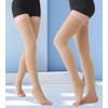 MGANG Medical Thigh High Compression Stockings for Men and Women,