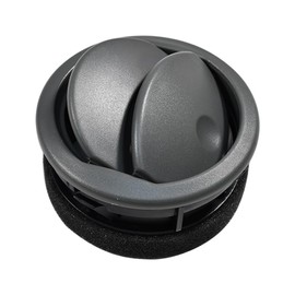 YUCKMZ Luftdüse Lüftungsdüse Armaturenbrett Lüftungsgitter Kompatibel mit Fiat Panda 169 735442827 735362554 Grau