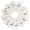 Golf Iron Head Cover Set of 12 Pieces, Thick Synthetic