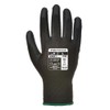 Portwest A120 Breathable PU Palm Glove Black, XX-Small