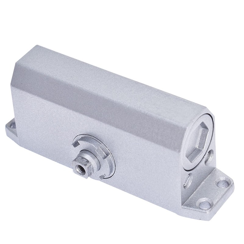 TINVHY 2 Pack Commercial Door Closer Aluminium Finish,Dual Valve, Surface