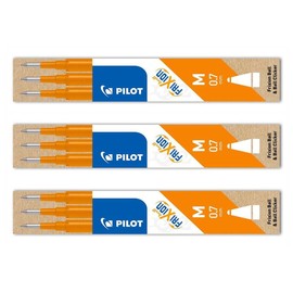 PILOT FriXion Ball (BLS-FR7) - Orange (Pack of 3)