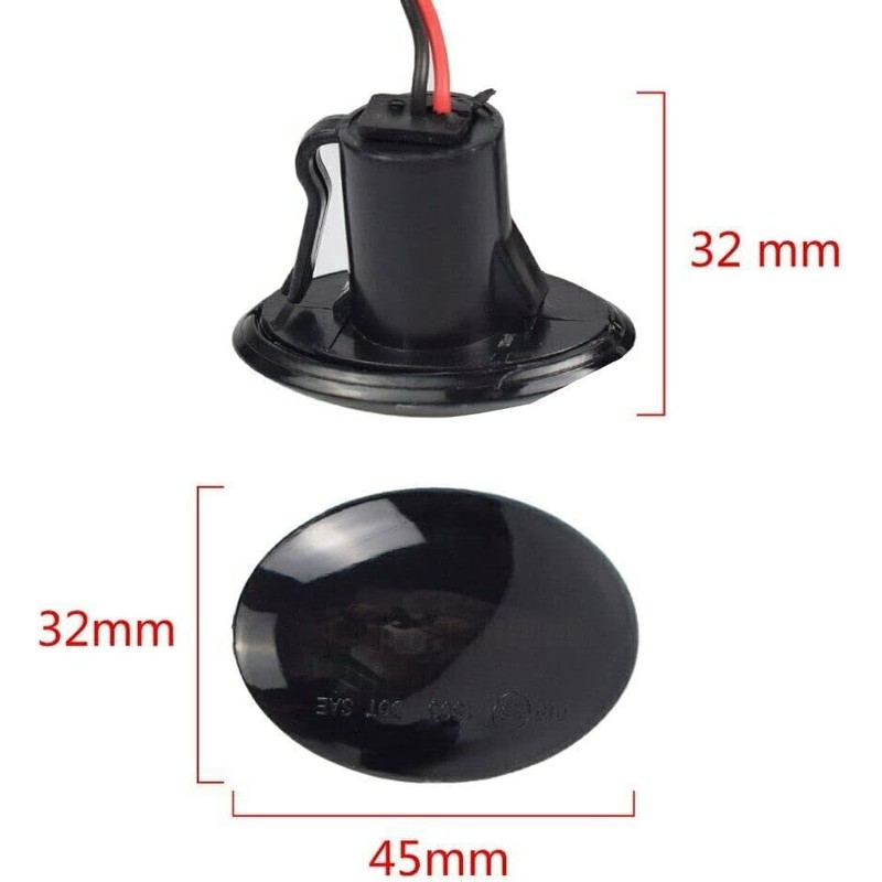 Pulchra Dynamic LED Side Indicator Light Side Repeater Light Turn