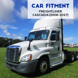 Front Washer Fluid Reservoir Compatible with 2008-2017Freightliner Cascadia