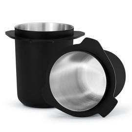 Normcore 53.3mm Portafilter Dosing Cup - 304 Stainless Steel - Matte Black - Non-Stick Coating Fits Breville Barista Express and 54mm Breville Machines
