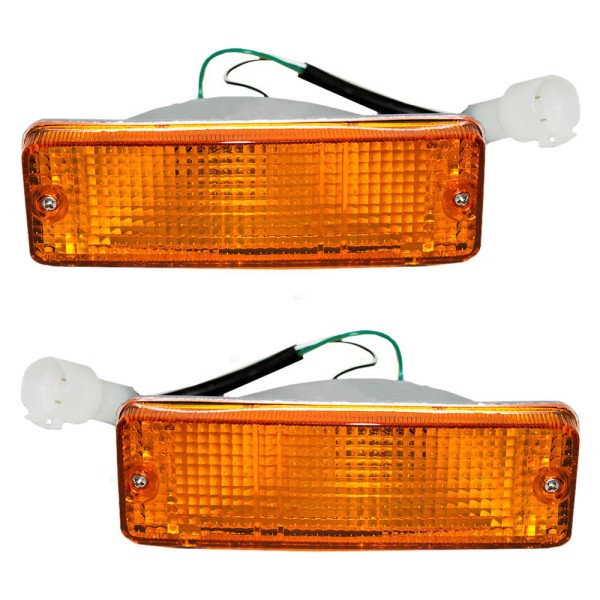 DEPO Driver & Passenger Side Turn Signal Light Set For