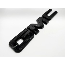 Auto Rear GMC Gloss Black OVERLAY Emblem Badge Fit 2023 2024 GMC Canyon