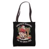 Naughty Santa Roasting Nuts Xmas Humour Tote Bag
