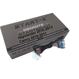 Start-X Remote Start Kit for Highlander 2010-2013 & Camry 2010-2011, G Key Only || Plug N Play