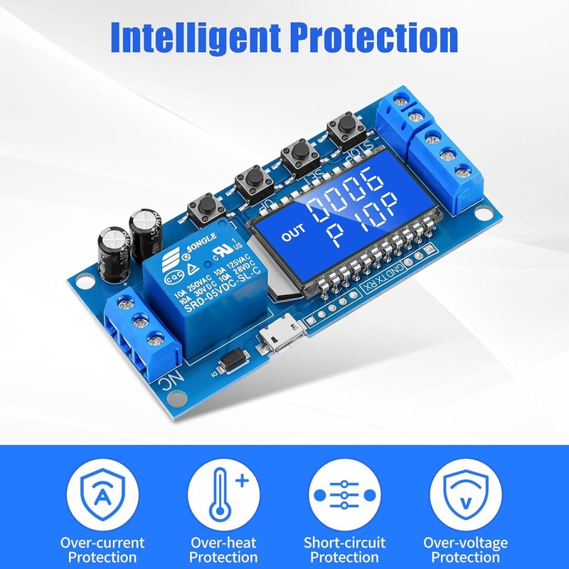 Timer Relay - Time Delay Relay DC 5V 12V 24V