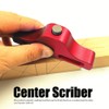 Uadme Centre Finder Line Scriber, Resistant Aluminum Alloy Scribing Marking
