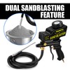 NANPU Air Sand Blaster Gun with Siphon & Gravity Feed