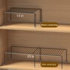 bangminda Kitchen Cabinet Expandable Shelf Organizers Set of 3, 6-
