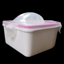 Generic Nail Art Double-deck Hand Wash Spa Bowl Cleaner Polish Manicure Treatment Tool