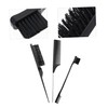 FOMIYES 3-Piece Professional Hair Dye Comb Set Tail Comb and