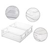 Hazrcvr Fridge Organiser, Set of 4, Fridge Box, Stackable Fridge
