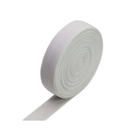 JESEP Cinta elástica plegable de 3/4 pulgadas, 20 mm, cinta elástica plegable para diademas de bebé niña (gris)