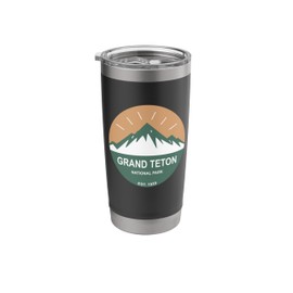 Grand Teton National Park Stainless Steel Insulated Tumbler