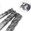 3 mm 3 Flute HSS & Aluminium End Mill, CNC