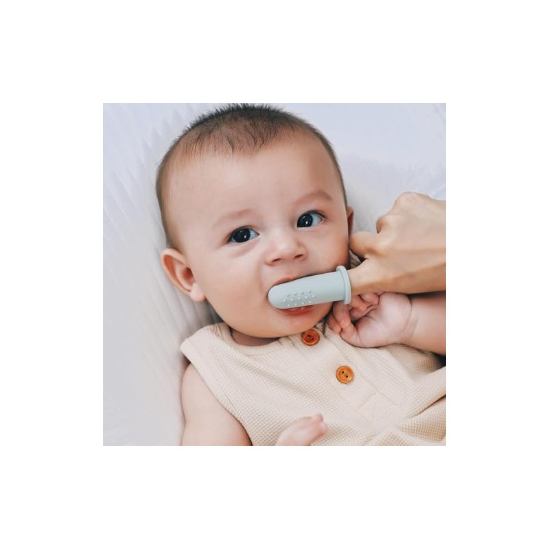 Moonkie - Cepillo de dientes para bebé, kit de limpieza