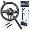 5 Digital Combination Car Steering Wheel Lock, LAMA Password Code