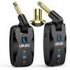 LEKATO 2.4Ghz Wireless Guitar System Exclusive Mute Plug for Electric