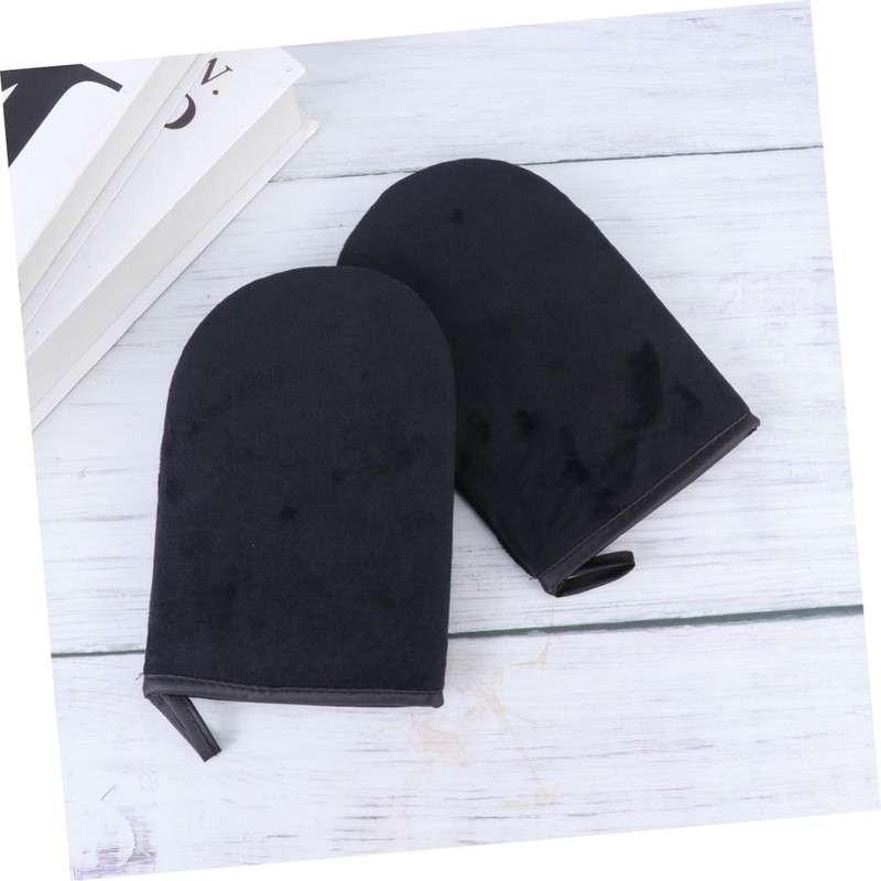 2 Piezas Aplicar Guantes Guante Sol Aplicadores de Autobronceadora para