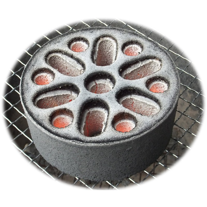 No Fire Starter Needed Hybrid Bincho BBQ Charcoal Lotus Type