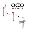 Oco Ski Pole Clip Ski Pole Holder for Ski Poles