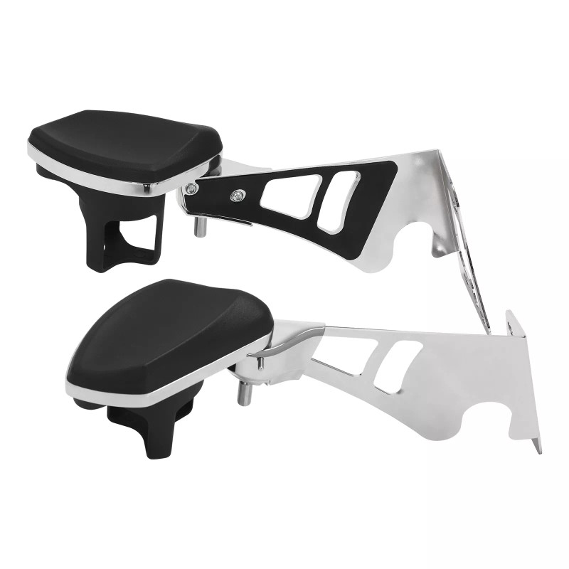 TCMT Adjustable Rear Passenger Arm Rests &Drink Holder For Harley