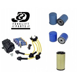 Aftermarket Toyota Forklift Ignition Tune Up Kit For 4Y Engine | W/ Filters 8FGU20,25,30,32