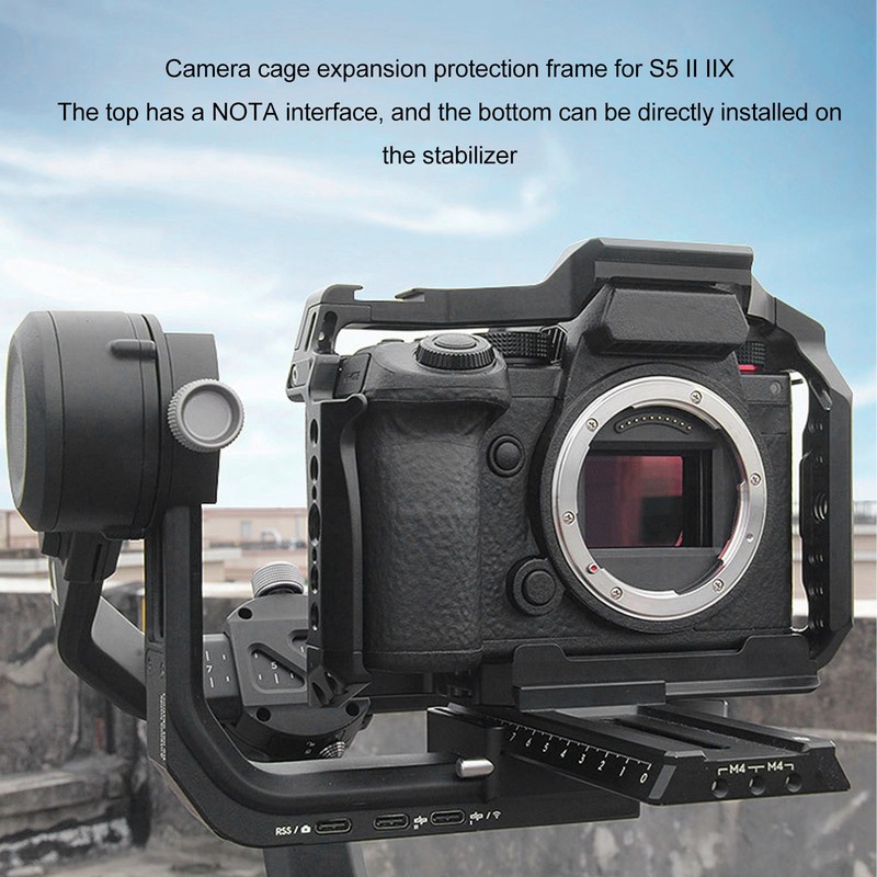 Full Camera Cage Aluminum Alloy Camera Cage Rig for S5