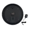 Blue Oval Industries White Light Up Neon Wall Clock 15-Inch