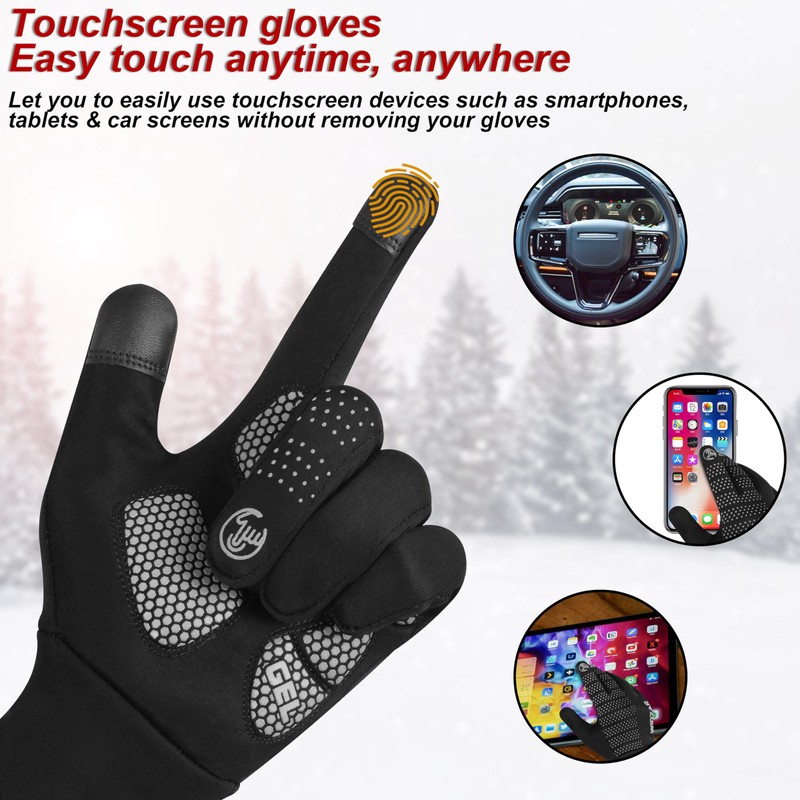 WIDZAR Winter Gloves for Men and Women Cycling, Biking, Hiking,