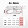 EVIL ENERGY Hose Separator Clamp, Fuel Line Mounting Clamp Aluminum