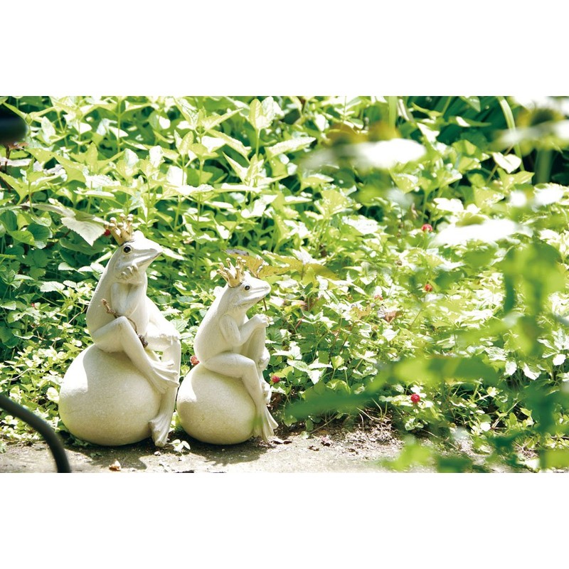 Kishima SHITTING FROG(シッティングフロッグ) ガーデンオーナメント(L) KH-60944