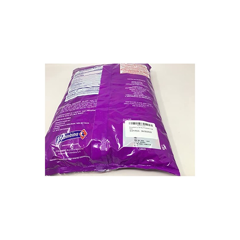 Strawberry Candy Wrapped: 5LB