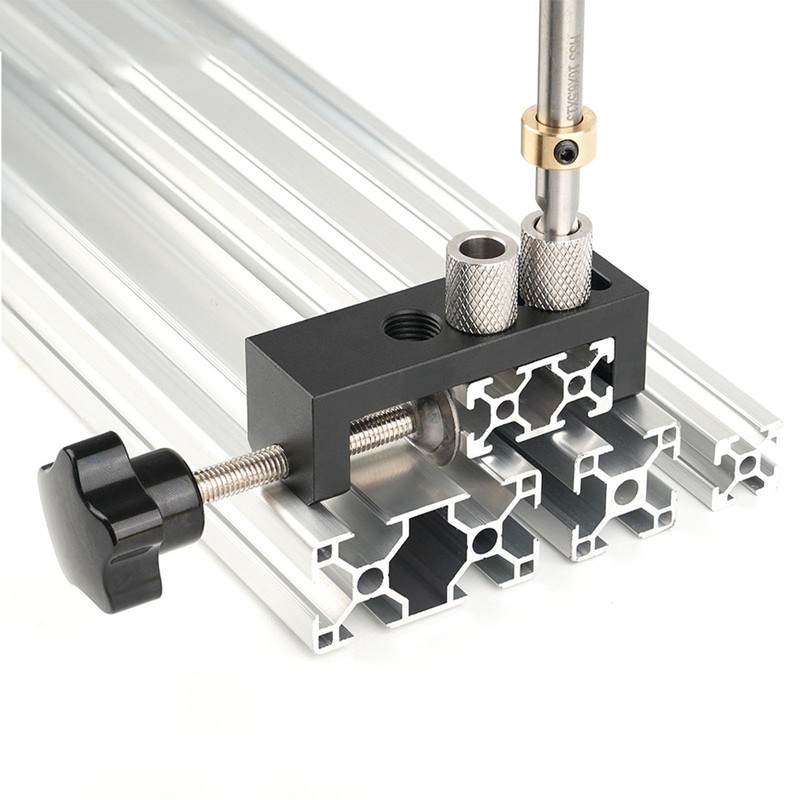 BIGP Aluminium Profile Drilling Jig, Aluminium Profile Punching Tool Suitable