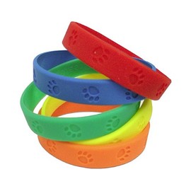 Teacher Created Resources Paw Prints Wristbands, Multi Color (6552)