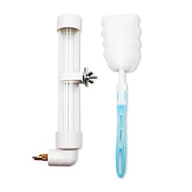 Bebedero para pájaros, dispositivo automático para beber pájaros, dispensador de agua para periquitos, botella de agua para beber pájaros, accesorios para jaula de pájaros, fuente de bebida, bebedor para conejo chinchilla