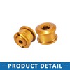 A ABSOPRO Set of 5 Bicycle Chainring Nuts Bolts Nut