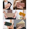 Liz Days Women's Long Wallet, Thin, Anti-Skimming, Lightweight, gold