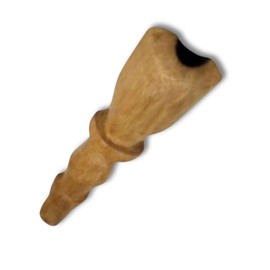 Generic Flute Instrument, African Musical Instrument #2| Handcarved Woodwind Piano, African Flute (OJA), Brown, WSD34RF