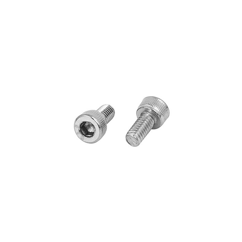 uxcell M4x8mm Thread 304 Stainless Steel Hex Socket Head Cap