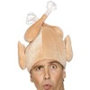 Smiffys Turkey Hat, Nude , Christmas Fancy Dress Accessory, Christmas