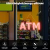 Thirdpolite ATM Sign for Business, 24"x8.35" Dimmable Bright LED Advertisement