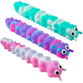 Langmeil Suction Pop Fidget Toy, Relax and Pressure Relief Toys, 3D Squeeze Anti-Pressure Popper Sensory Toys for Kids and Adults(3 Pack)