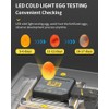 48-Egg Chicken Egg Incubator with Auto Turner & LED Candler